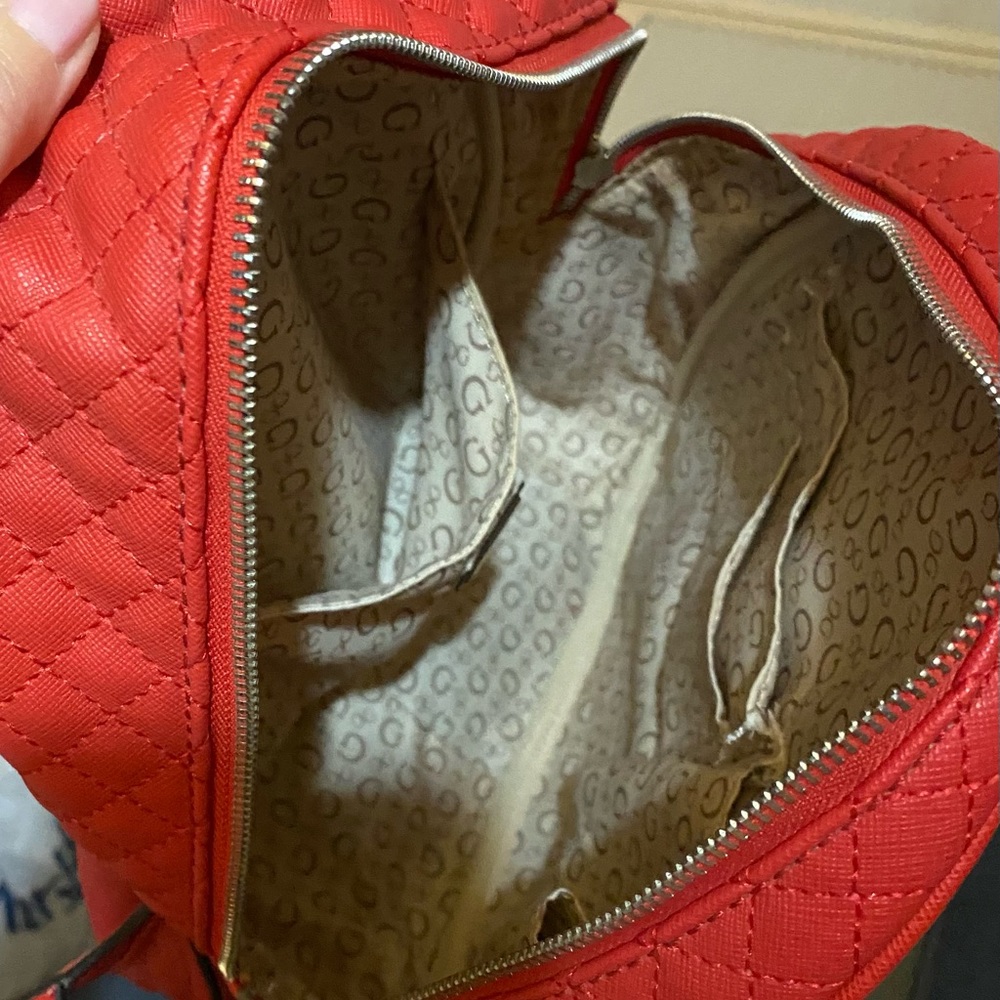 Red Guess Back Pack - image 4